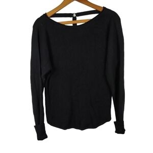 NEW York & Company Black Long Sleeve Sweater